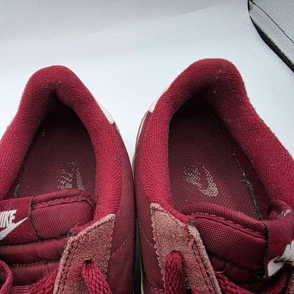 Nike Cortez Basic Nylon Team Red Mens Size 10.5 Sneaker Shoes Casual Walking - Picture 9 of 14